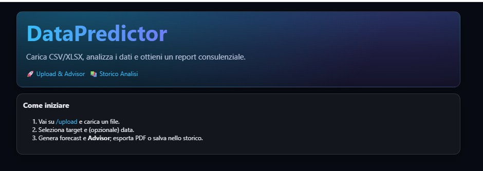 Analytics & Validazione